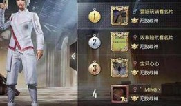 和平精英战神榜最新爆料,神秘战神崛起，巅峰对决即将开启！