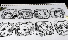 火影人设最新爆料图片,全新人设曝光，神秘忍者形象引发热议！